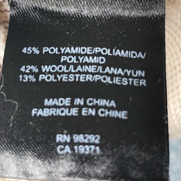 Tibi Cropped Cable Knit Sweater Women’s Medium Mock Neck Mixed Wool Blend - Picture 9 of 11